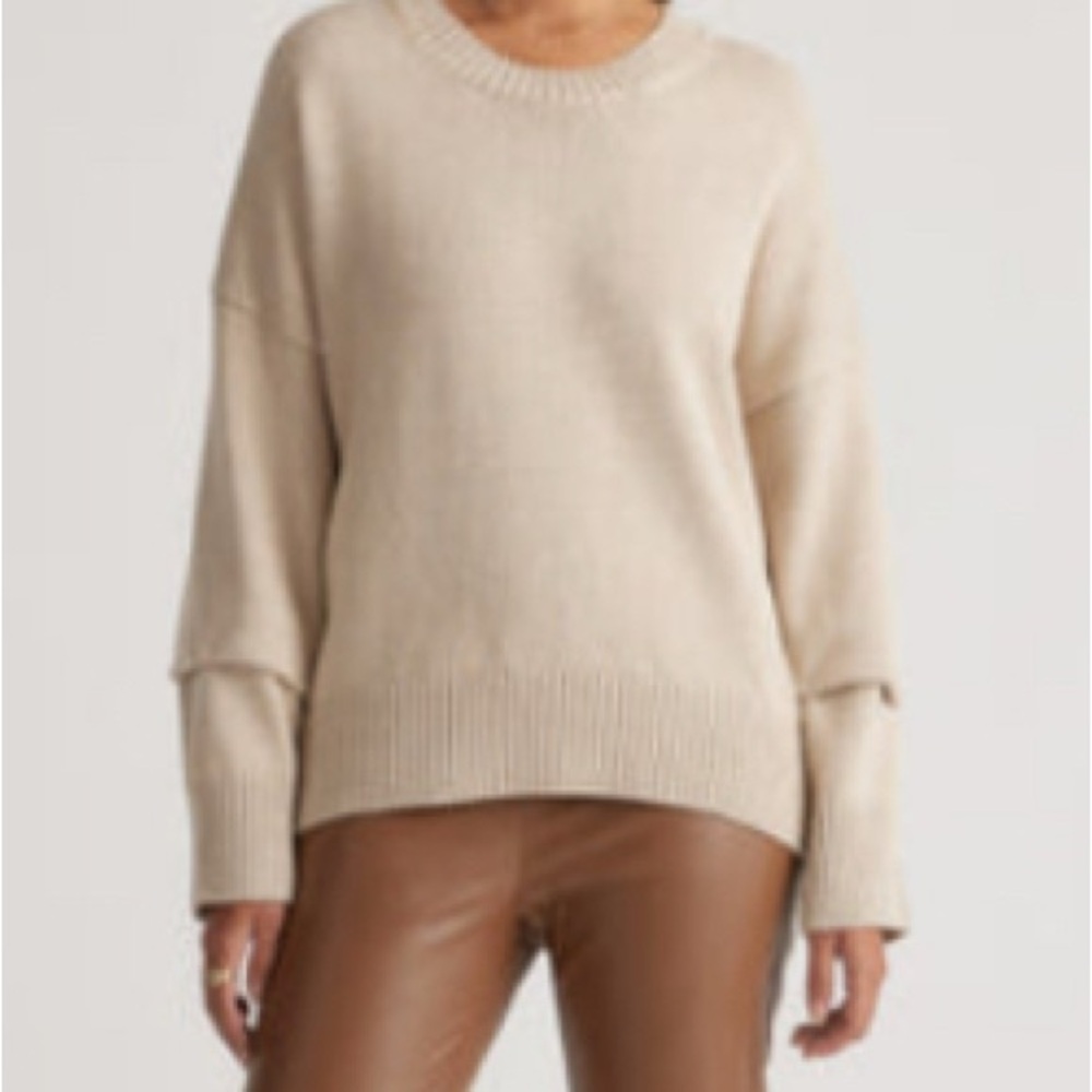 Quince Cozy organic boyfriend sweater